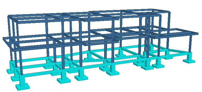 2 Storey Residential Building - View 3