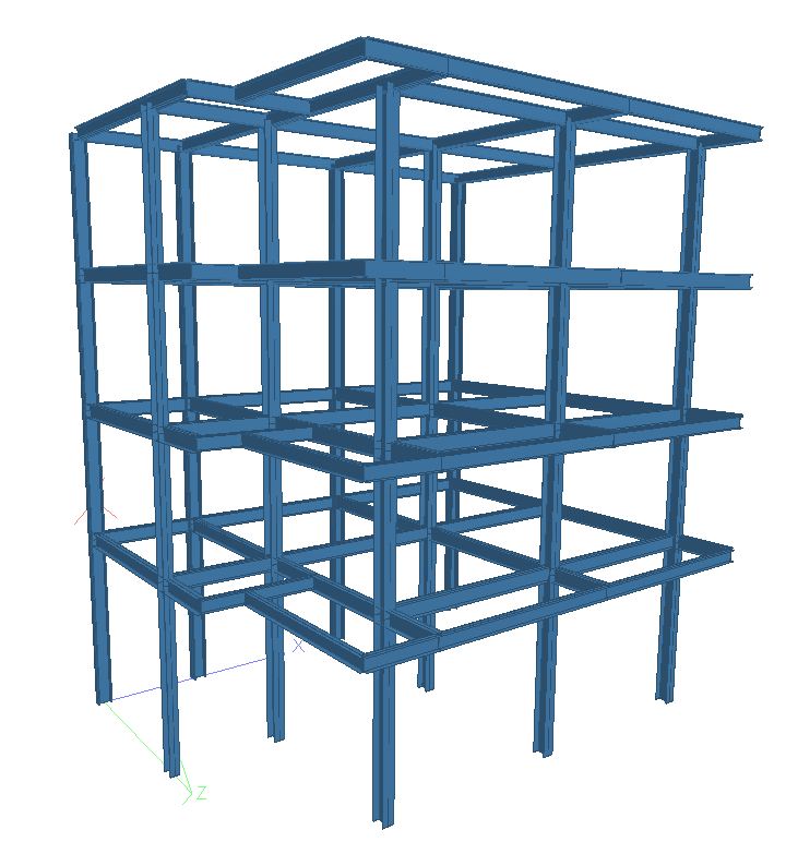 Four Storey Commercial Building - View 1