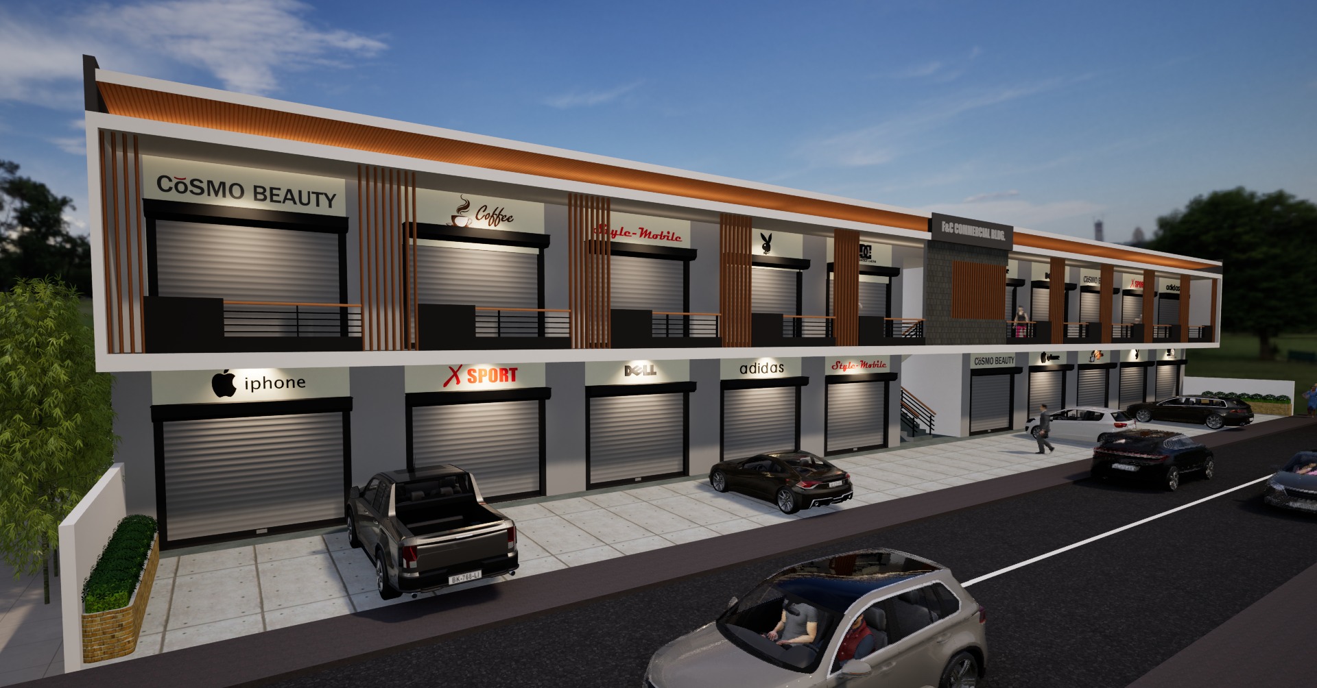 Two Storey Commercial Building Canlaon - View 1
