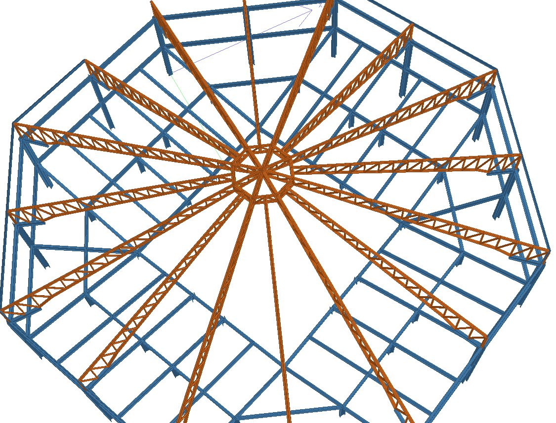 Cockpit Arena - 3D Structural Model