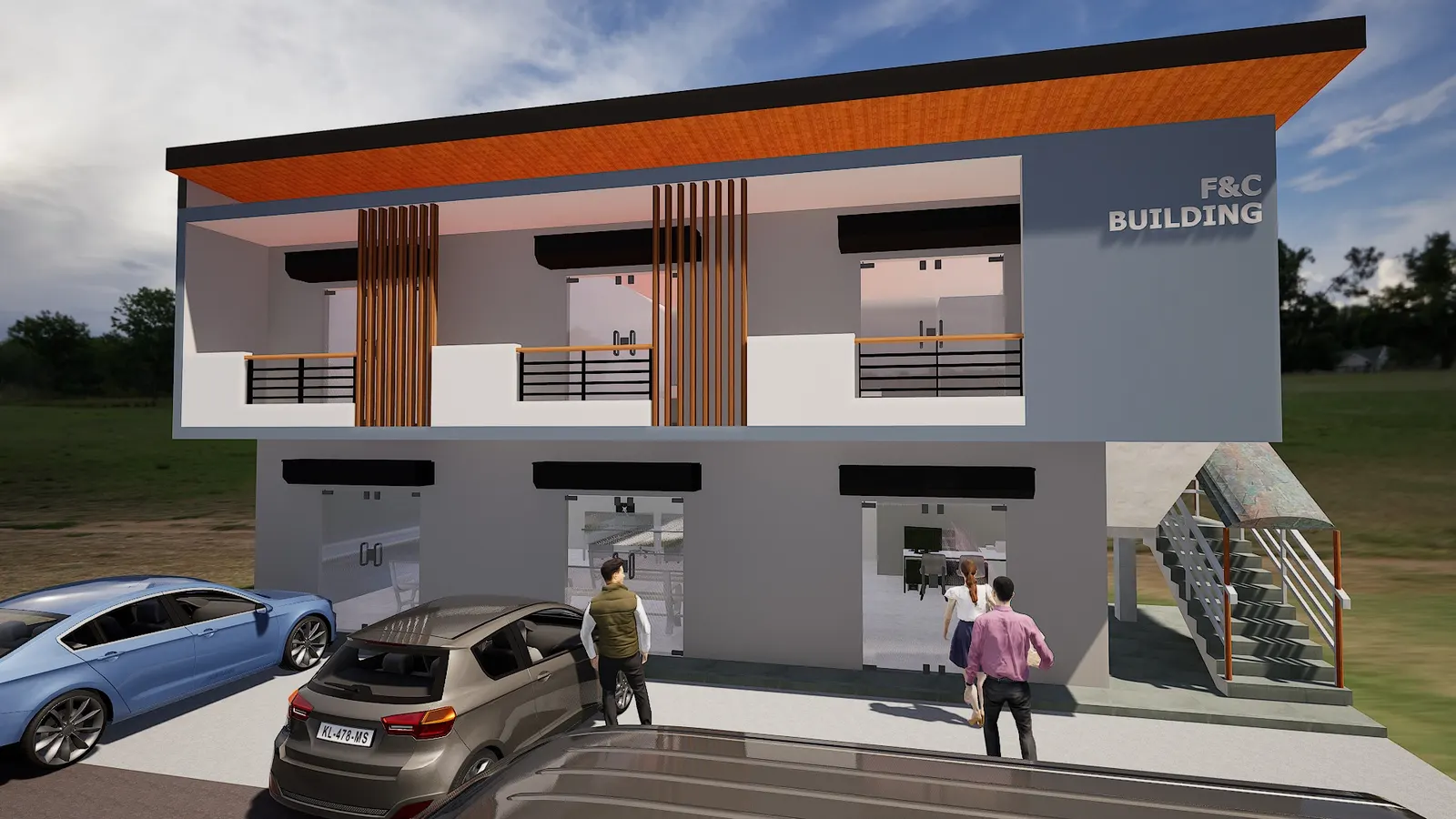 Two-Storey Commercial Building — Canlaon City