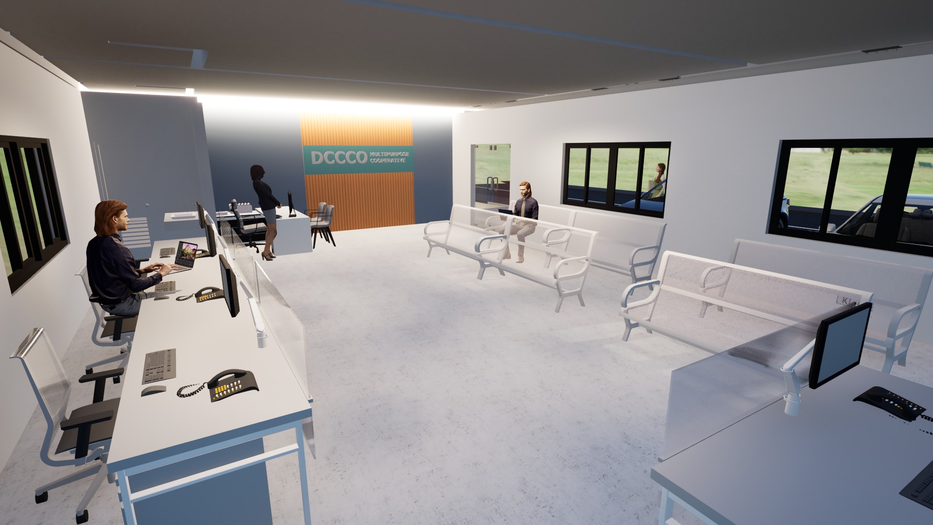 Two Storey Commercial Building - View 2