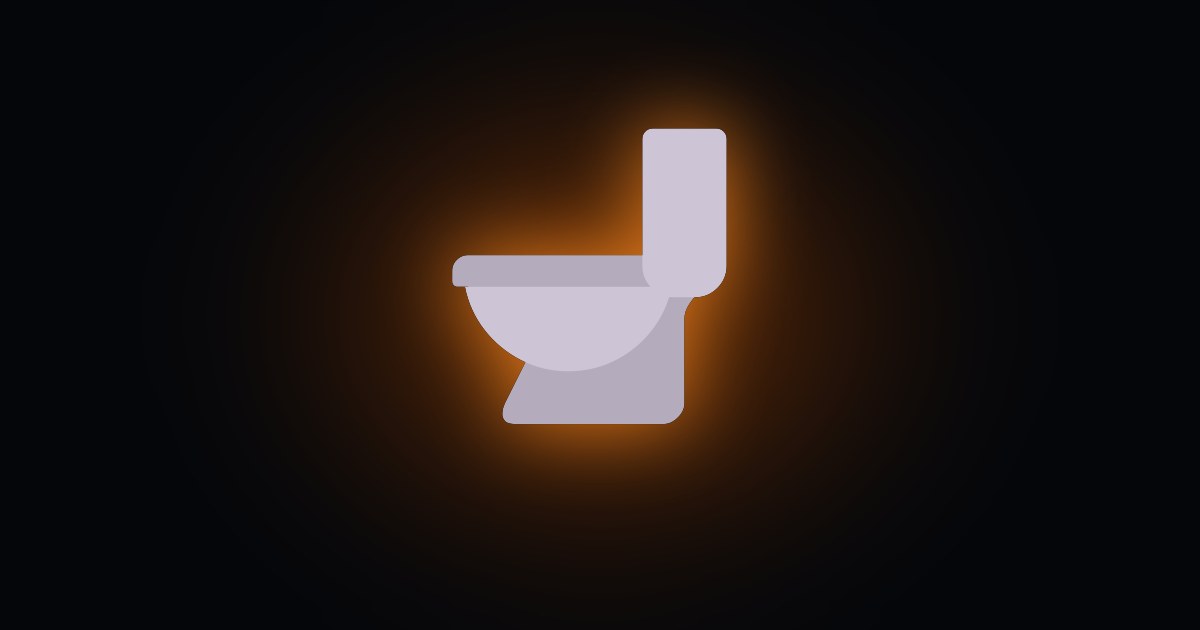 Toilet icon representing minimum comfort room dimensions