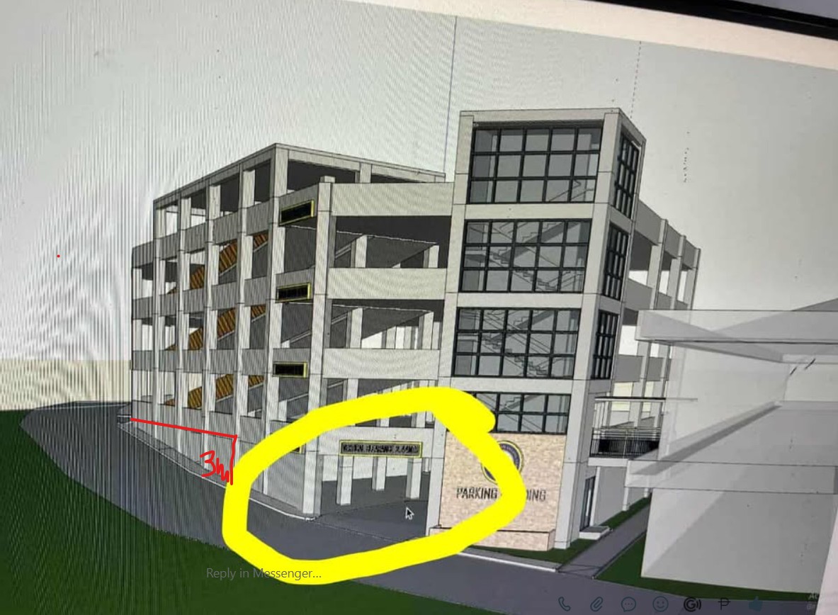 5 Storey Parking Building - View 2