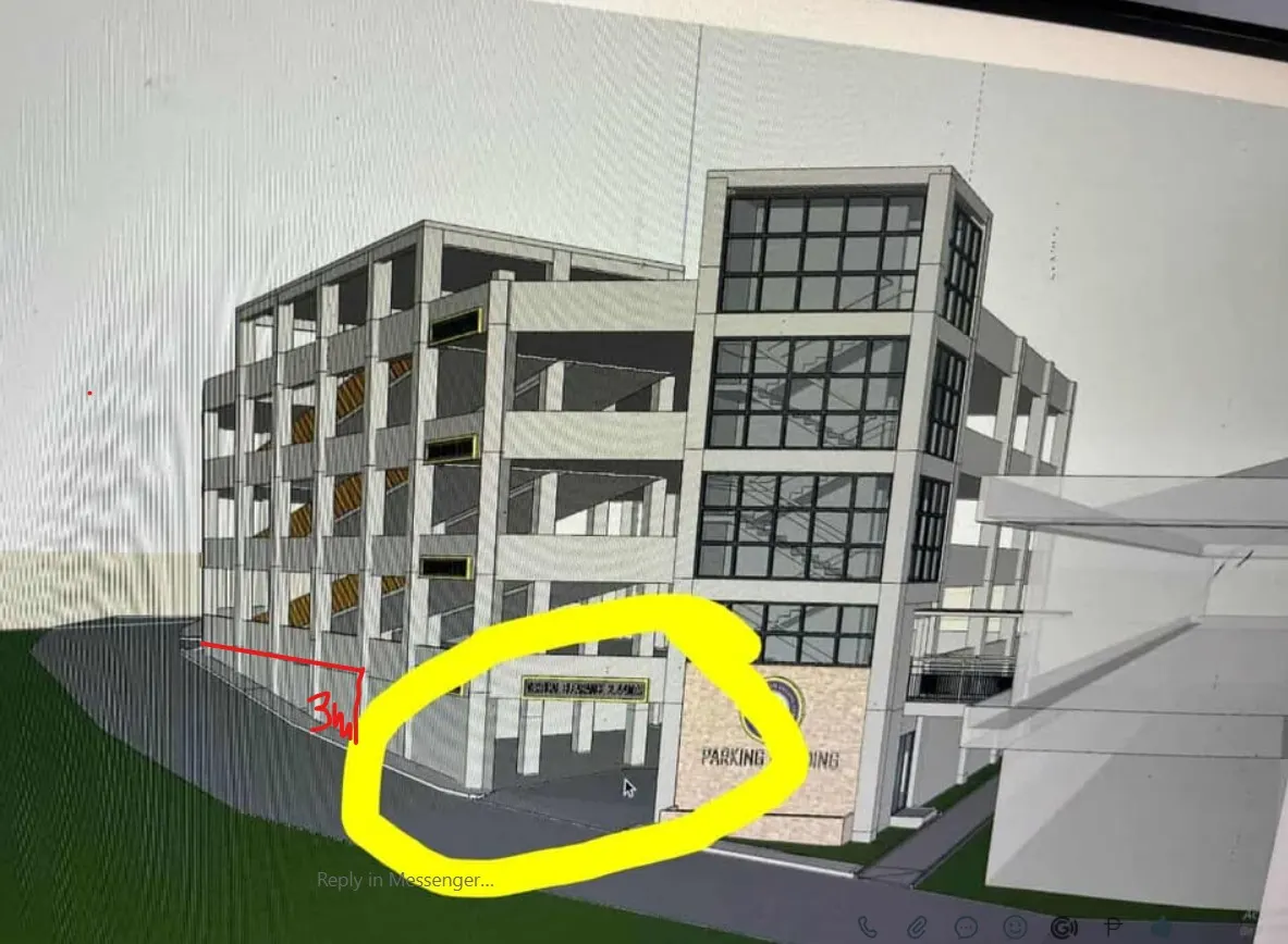 5-storey parking building structural design Metro Manila