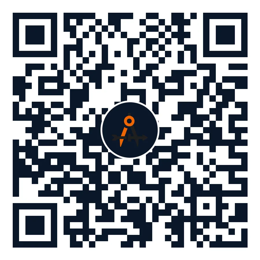 QR code linking to aedoconstruction.com/portfolio