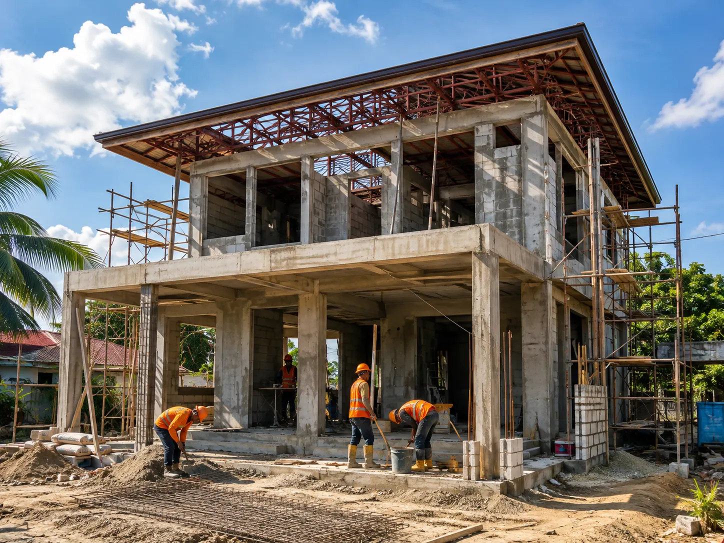 Complete permit-ready design package - architectural, structural and MEPFS drawing sets
