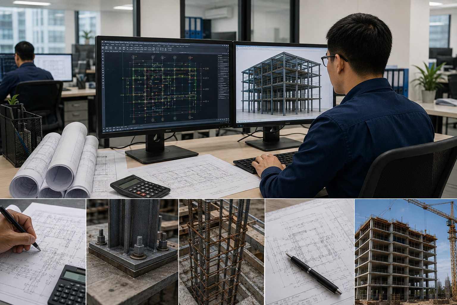 Offshore structural engineering production support for international firms