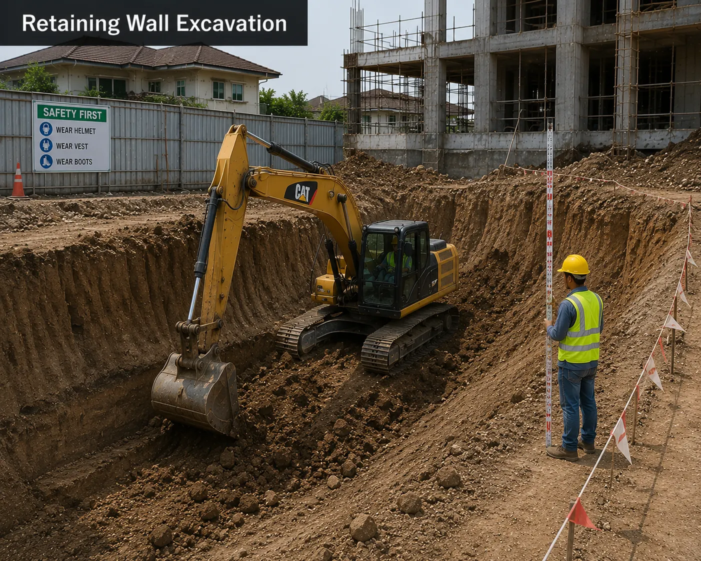 Retaining wall design calculator Philippines — stability check