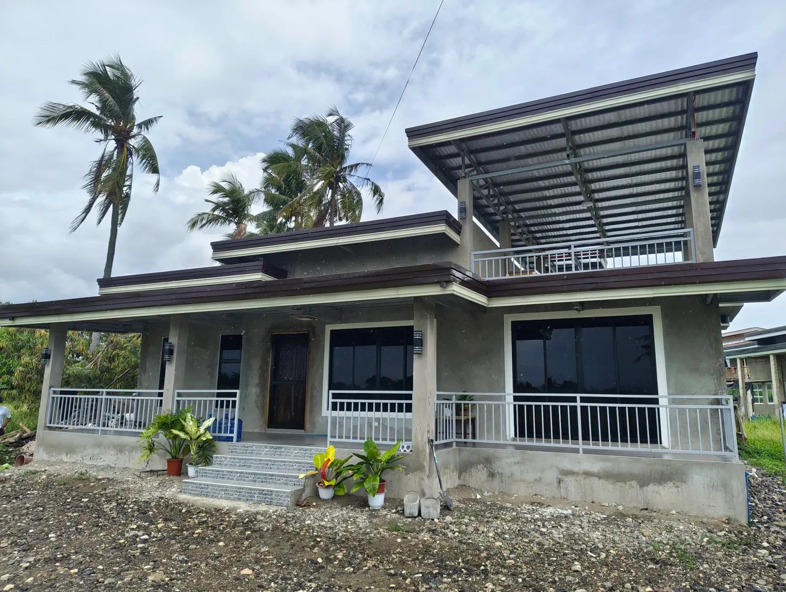 Completed two-storey residence in Tanjay City, Negros Oriental